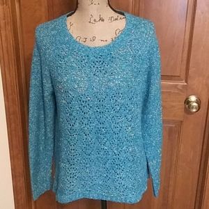 Kensie pieces crew neck sweater EUC